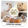 Yardwe Cat-Shaped Ceramic Hamster Summer House, Random Style view 3