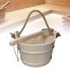 Folpus 6 L Sauna Bucket and Wooden Ladle Set view 3