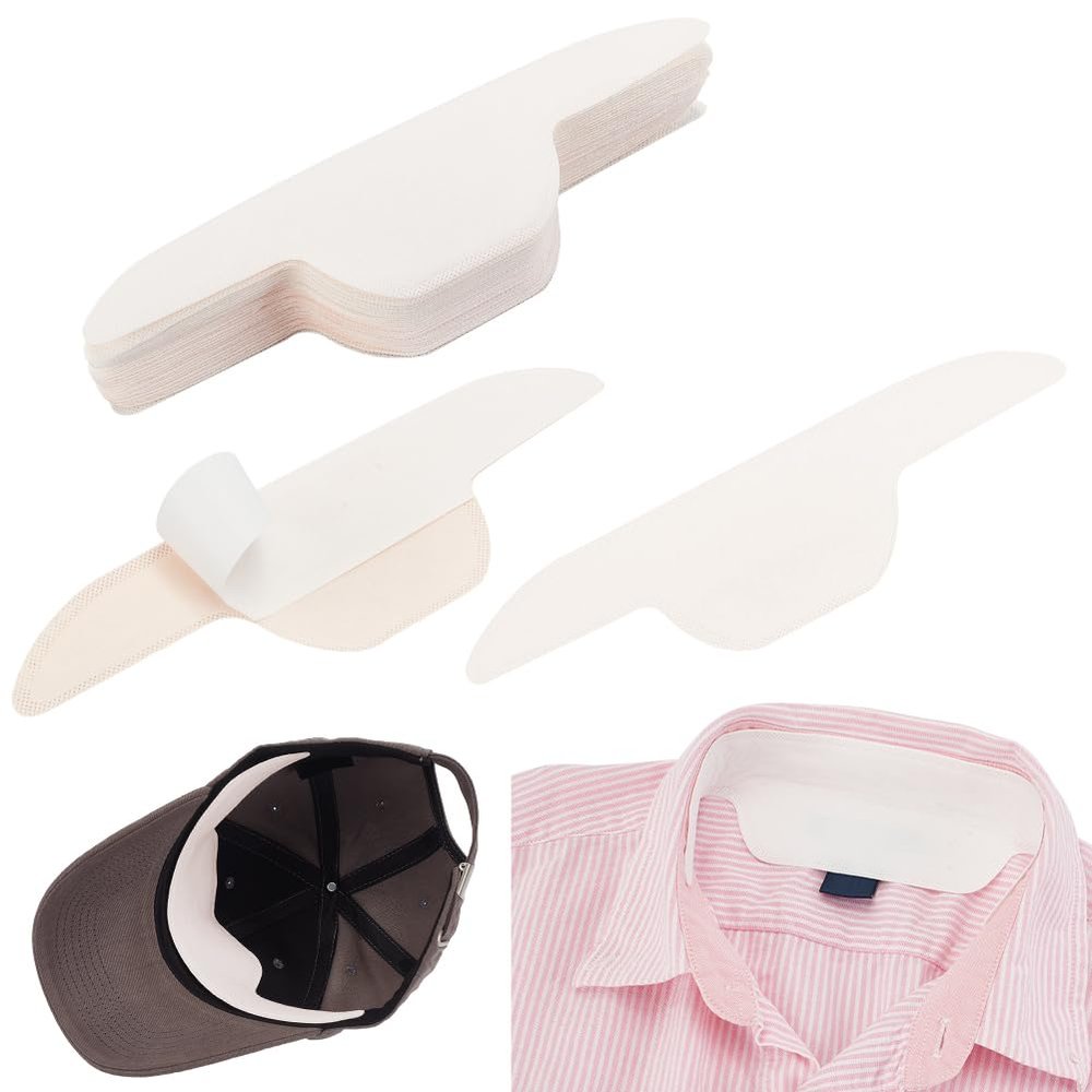 AHANDMAKER 30-Piece Self-Adhesive Hat Sweat Pads