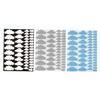 3-Piece PVC Cloud Wall Stickers for Children's Rooms and Windows view 1