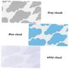 3-Piece PVC Cloud Wall Stickers for Children's Rooms and Windows view 3
