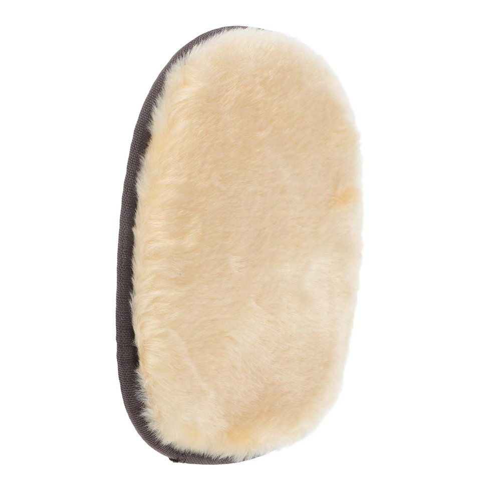 CHILDWEET Yellow Imitation Lambswool Car Wash Mitt for Stain Removal, Lightweight, for Professional Car Care and Gentle Cleaning
