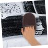 CHILDWEET Yellow Imitation Lambswool Car Wash Mitt for Stain Removal, Lightweight, for Professional Car Care and Gentle Cleaning view 4