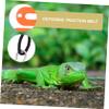 Yardwe Adjustable Leather Reptile Leash for Safe Outdoor Walking with Durable Harness - 5 Pack for Bearded Dragons view 4