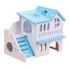 Happyyami Double-Story Hamster House Toy for Small Pets view 1
