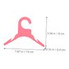 BUGUUYO 8-Pack Plastic Pet Hangers for Small Dogs view 2