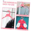 BUGUUYO 8-Pack Plastic Pet Hangers for Small Dogs view 4