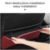GHUYGTT Rear Seat Kick Mats for BMW X5/X6 F15/F16 2014–2019, 2-Piece, Black view 4