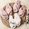 Personalized Bridesmaid Slippers – Add Your Own Name view 2