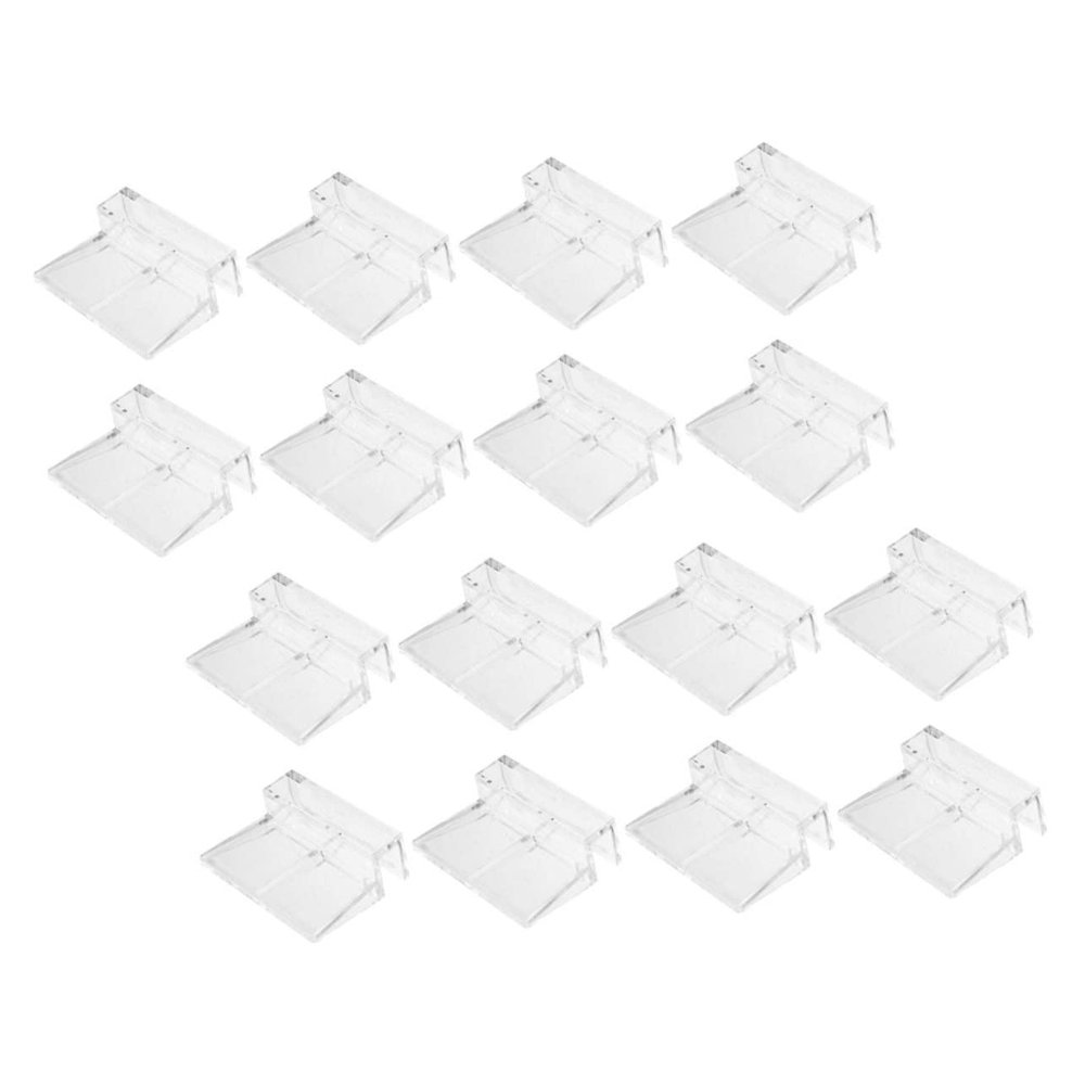 BUGUUYO Aquarium Cover Holder Clips - 16 Pack