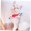 BESPORTBLE Red Yarn Cat Collar view 3