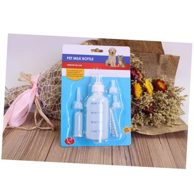 Sosoport 60ml Pet Milk Bottle 4-Piece Set