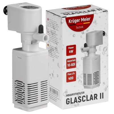 Kruger Meier Glasclar II – Internal Filter, 400 L/h