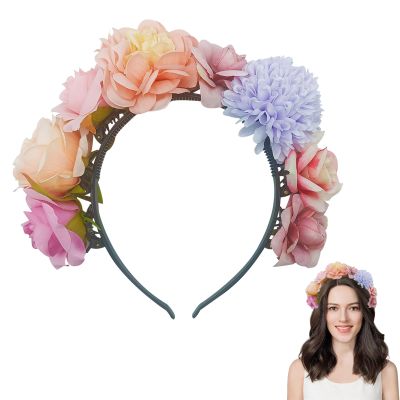 KASESSS 1-Piece Floral Headband for Women and Girls