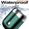 Men's Travel Shaver, Portable Rechargeable Waterproof Dual-Head Rotary Shaver view 2
