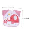 ifundom 1-Piece Girls' Waterproof Sleeveless Apron with Elephant Pattern view 3