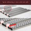 Stainless Steel Mosquito Net for Double, Queen-Size, and California King Beds, 4-Corner Bed Frame, 32 mm view 2
