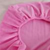 Washable Thickened Velvet Massage Table Fitted Sheet with Face Hole, Pink, 180–175 x 60 view 4