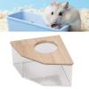 Yctze Acrylic Hamster Box with Fcherpilz for Small Pet Hamsters view 4
