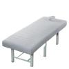 Washable Quilted Massage Table Cover with Face Hole, 190 x 70 cm view 3