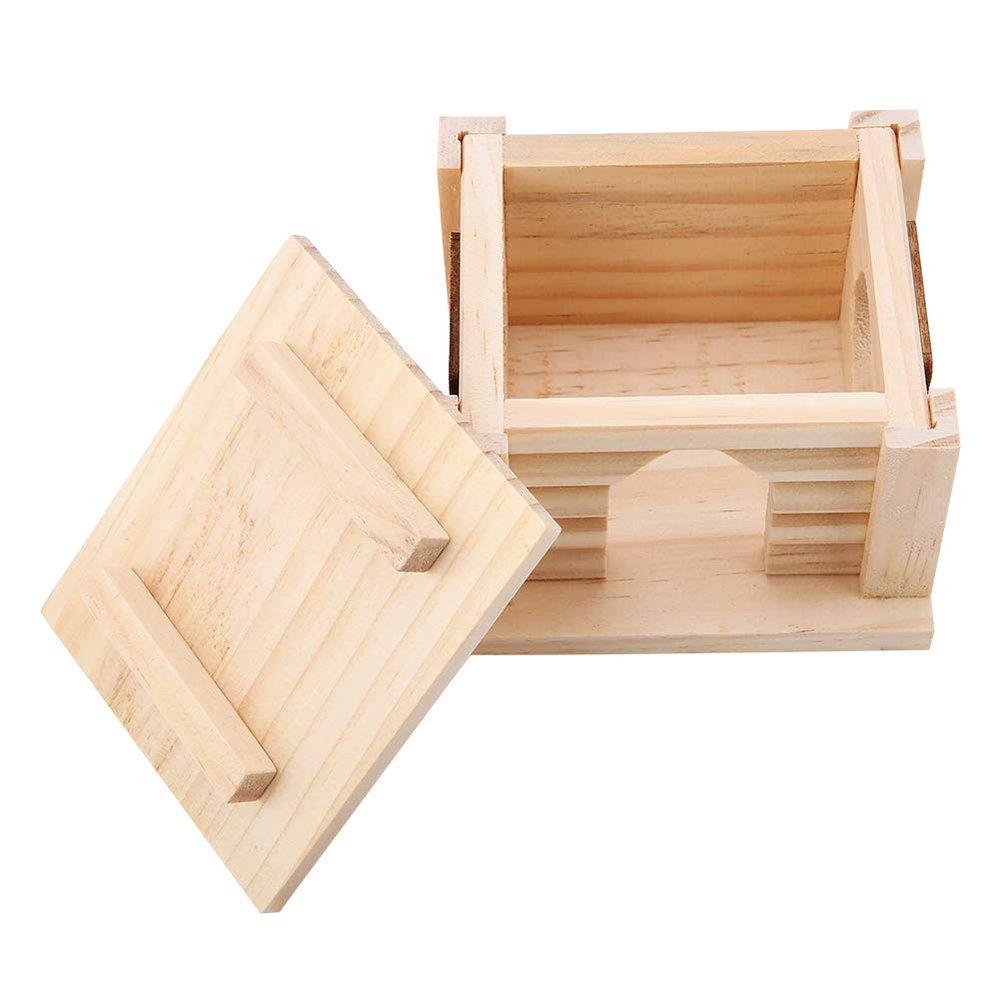 Wooden Hamster House
