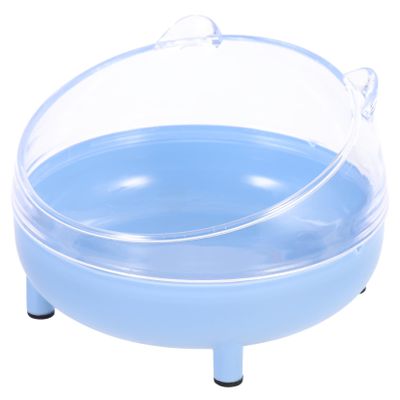 Milisten Compact Plastic Hamster Sand Bath, Blue
