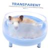 Milisten Compact Plastic Hamster Sand Bath, Blue view 3
