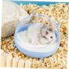 Milisten Compact Plastic Hamster Sand Bath, Blue view 4