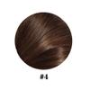 Premium Human Hair Ponytail Extension for Women, Bone-Straight Wrap-Around Magic Tape Clip-In, 10–26 in, Brazilian Human Hair view 2