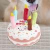 Jvjggag Plush Birthday Cake Dog Toy view 4