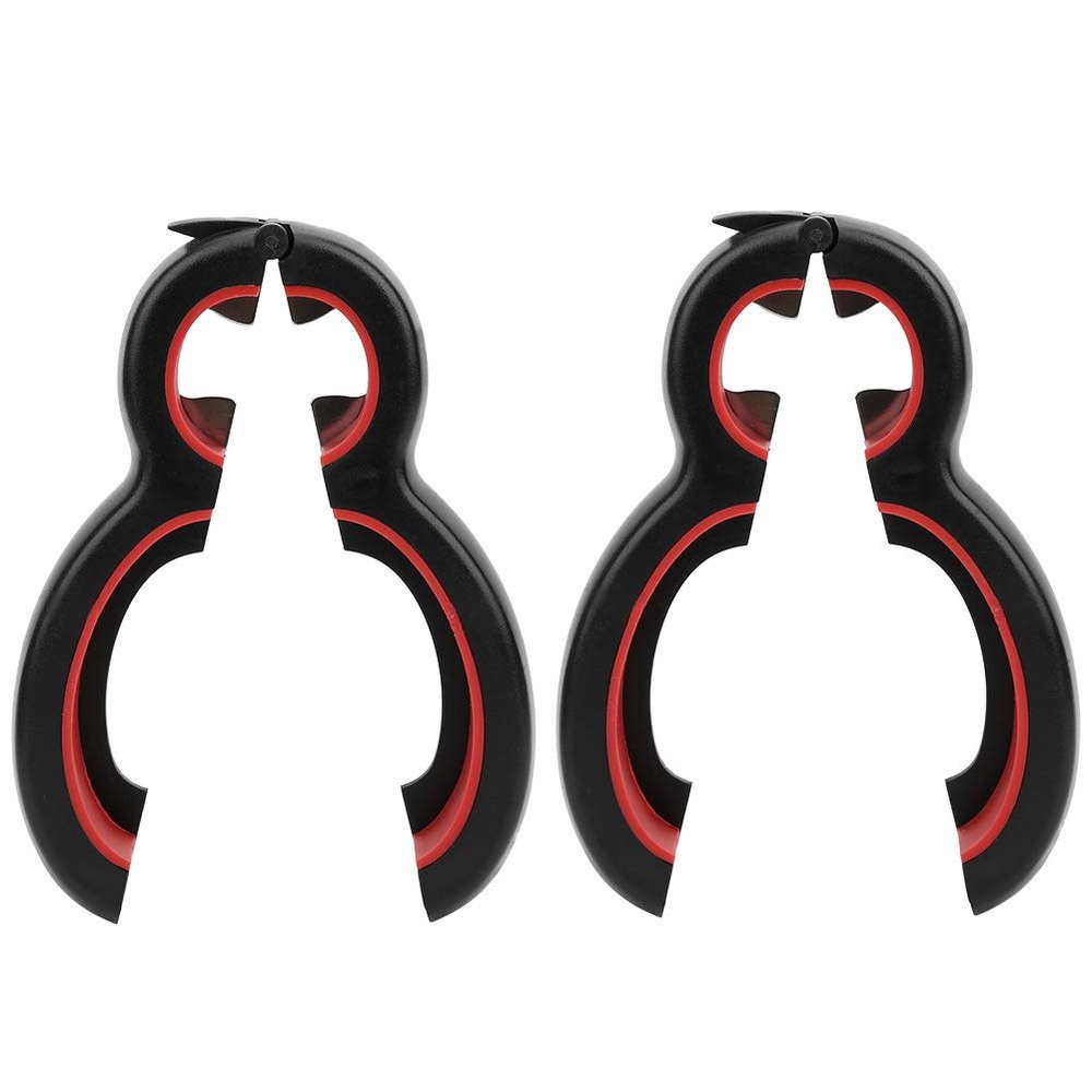 6-in-1 Multifunctional Stainless Steel Bottle Opener, Kitchen Tool for Home and Travel, Ergonomic Design, Black and Red