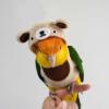 Bear Shape Bird Costume for Cockatiel view 3