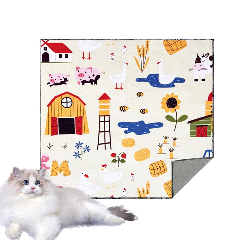 Self-Adherent Cat Swaddle Wrap
