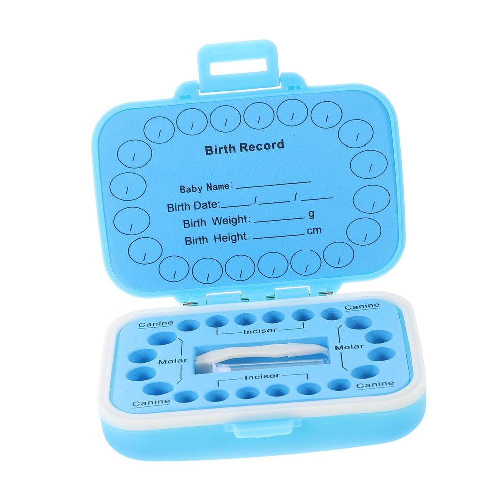 MOBUTOFU Blue Children's Keepsake Box, 1 Compartment
