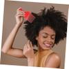Healvian 6-Pack Wide-Tooth Plastic Hair Combs, Assorted Colors view 3