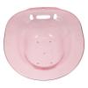Non-Slip PET Sitz Bath, Pink, for Toilet Use at Home view 1