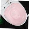 Non-Slip PET Sitz Bath, Pink, for Toilet Use at Home view 4