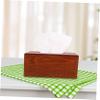 BUGUUYO Tissue Box, Smooth Surface, Burr-Free, Sturdy Rectangular Tabletop Box, 23 x 12 x 10 cm, for Hotels and Desks view 3