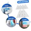 RORPOIR 12-Piece Child Safety Locks for Sliding Doors and Windows view 3