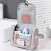 MZSKLW Hanging Toiletry and Makeup Bag, Brown view 2