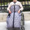 MASKIS Warm Windproof Wheelchair Blanket with Zipper view 2