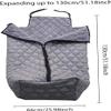 MASKIS Warm Windproof Wheelchair Blanket with Zipper view 4