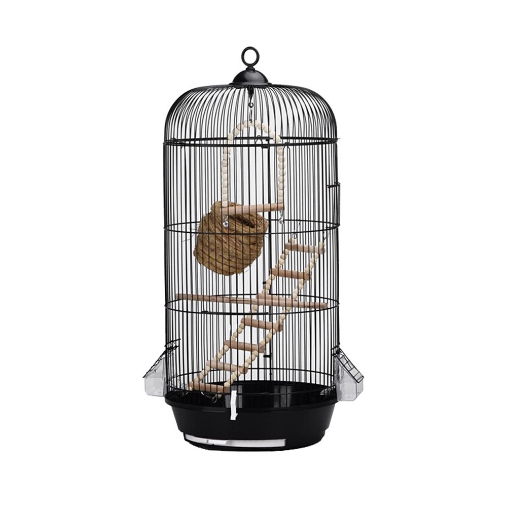 NZpost Bird Cage with Nest, Wooden Perch and Cover