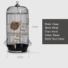 NZpost Bird Cage with Nest, Wooden Perch and Cover view 2