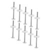 ibasenice 10-Piece Threaded Rods for Baby Gates and Pet Gates, Replacement Screw Bolts view 1