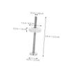 ibasenice 10-Piece Threaded Rods for Baby Gates and Pet Gates, Replacement Screw Bolts view 2