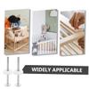 ibasenice 10-Piece Threaded Rods for Baby Gates and Pet Gates, Replacement Screw Bolts view 3