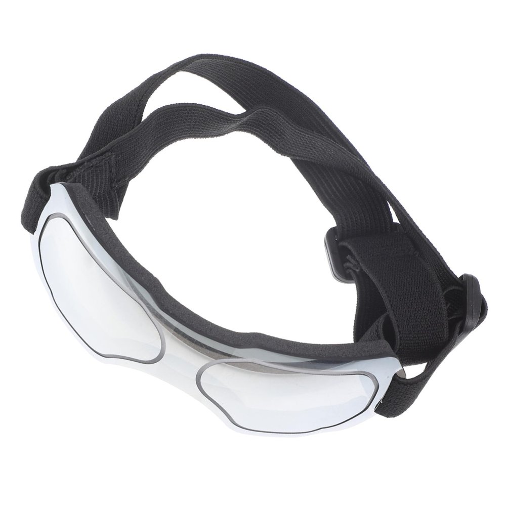 Happyyami Dog Sunglasses with UV Protection, Windproof Design, Silver