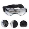Happyyami Dog Sunglasses with UV Protection, Windproof Design, Silver view 3