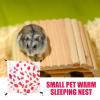 Hamster Nest | Squirrel Hammock, Warm Cotton, Winter Hideout view 3